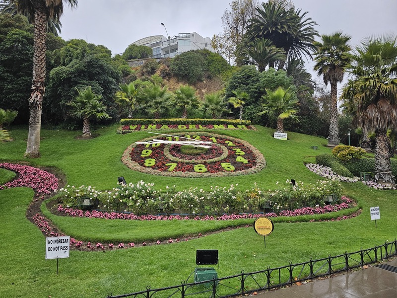 The Vina Del Mar flower clock