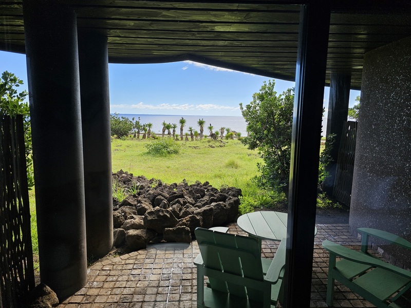 The view from my room on Easter Island