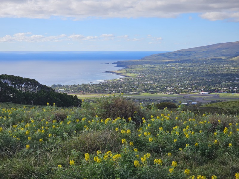 Hanga Roa on Easter Island