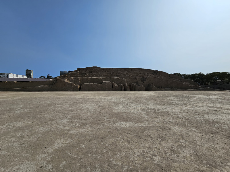 Lima Huaca Pucllana pyramid