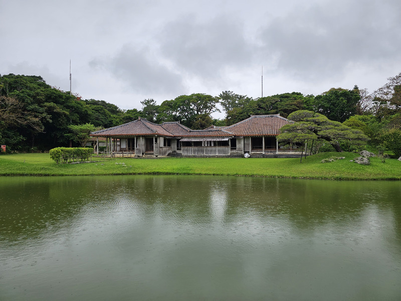 Okinawa Shikina-en Royal Gardens house