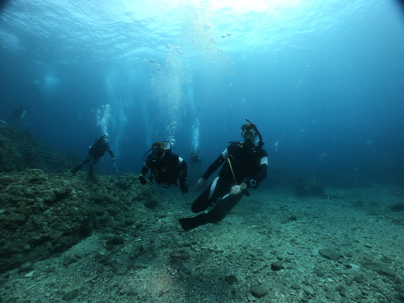 Me scuba diving in Okinawa