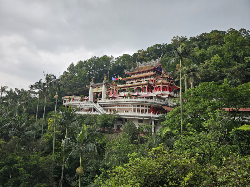 The Lingxaio Palace from a nearby path