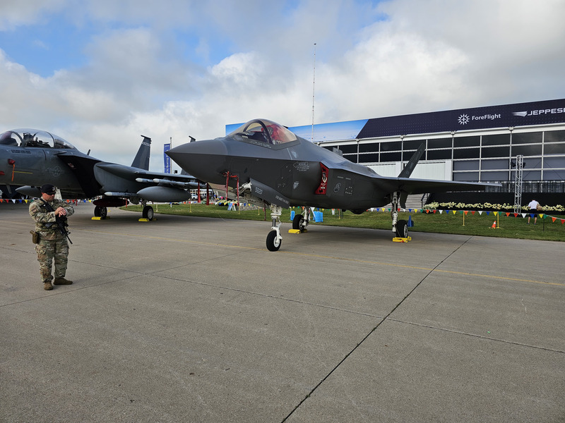 F-35A at EAA AirVenture 2024