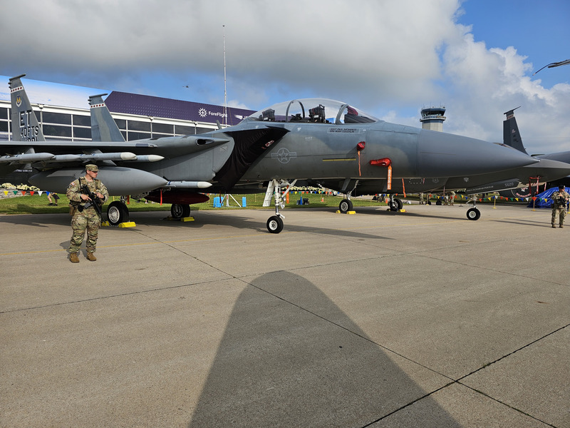 F-15EX at EAA AirVenture 2024