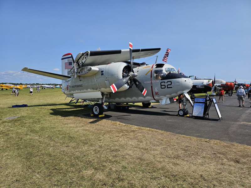 C1A Trader with folded wings