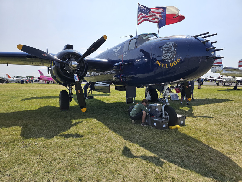 B-25 'Devil Dog' nose