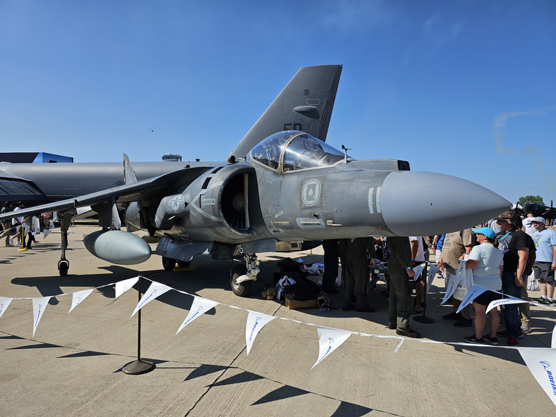 A USMC AV-8B Harrier II