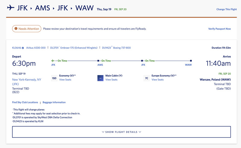 delta routing screenshot