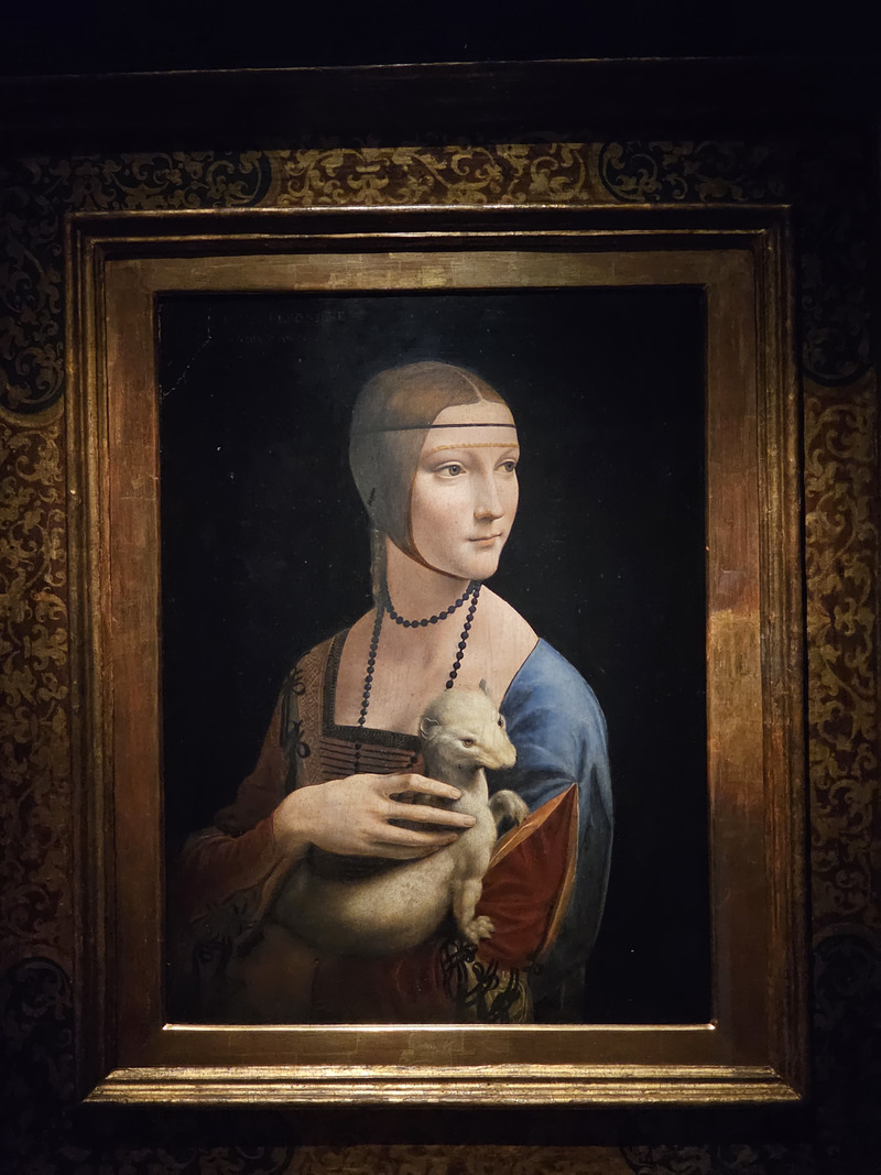 Lady with an Ermine by Leonardo da Vinci