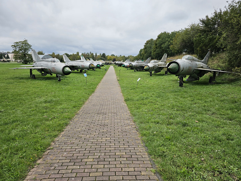 Collection of supersonic Soviet jets