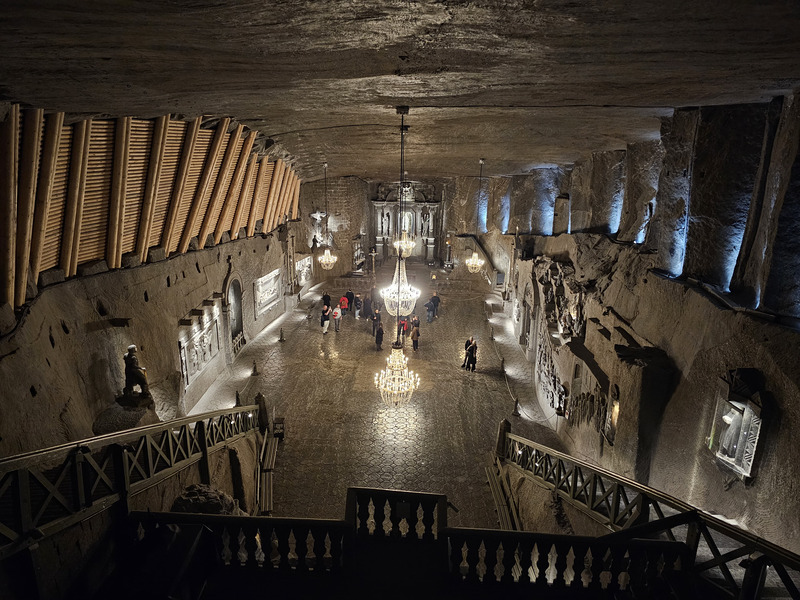 The Wieliczka Salt Mine church