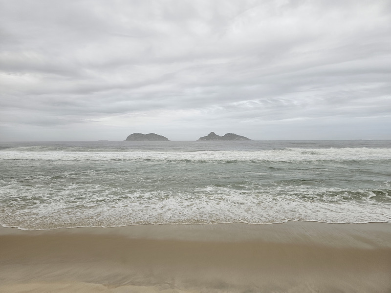 View of the ocean from Barra da Tijuca