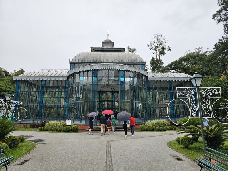 A 'crystal palace' in Petropolis