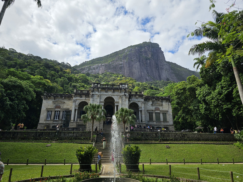 Christ the Redeemer statue from Lage Park